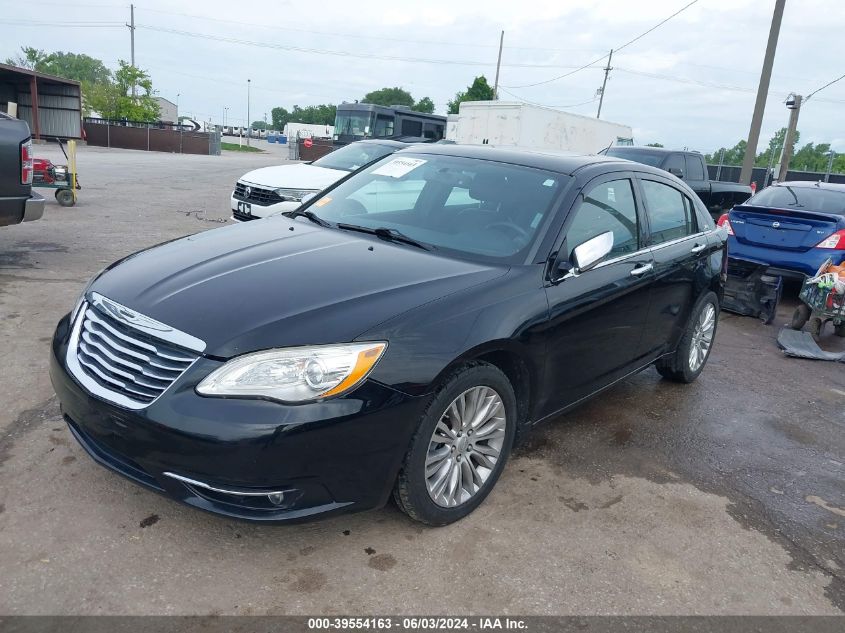 2012 Chrysler 200 Limited VIN: 1C3CCBCG6CN213281 Lot: 39554163