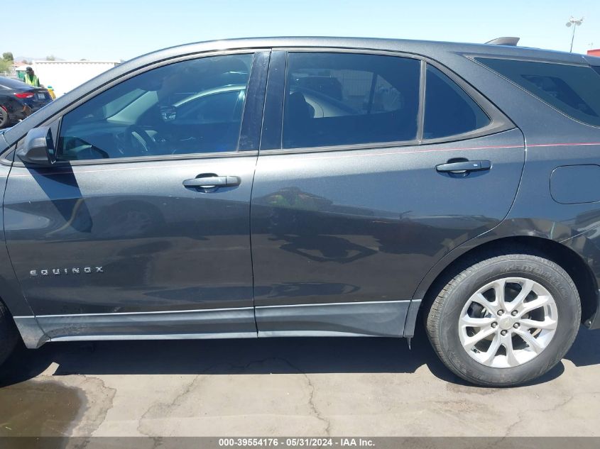 2018 Chevrolet Equinox Ls VIN: 2GNAXHEV5J6138653 Lot: 39554176