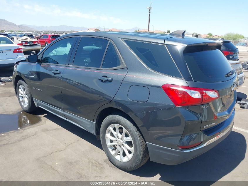 2018 Chevrolet Equinox Ls VIN: 2GNAXHEV5J6138653 Lot: 39554176