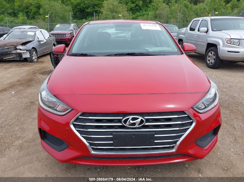 2022 Hyundai Accent Se VIN: 3KPC24A64NE175710 Lot: 39554179