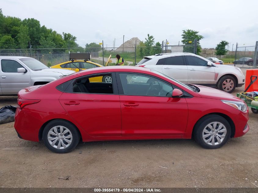 2022 Hyundai Accent Se VIN: 3KPC24A64NE175710 Lot: 39554179