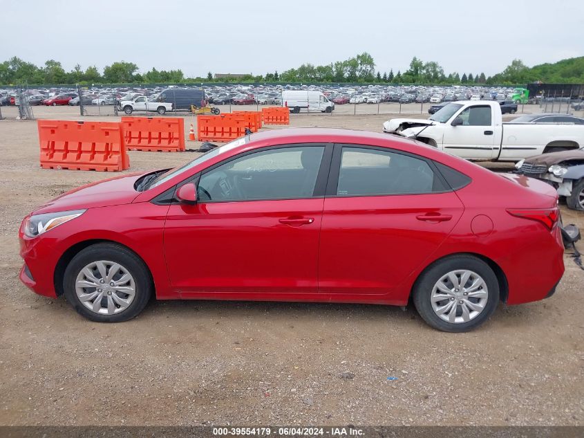 2022 Hyundai Accent Se VIN: 3KPC24A64NE175710 Lot: 39554179