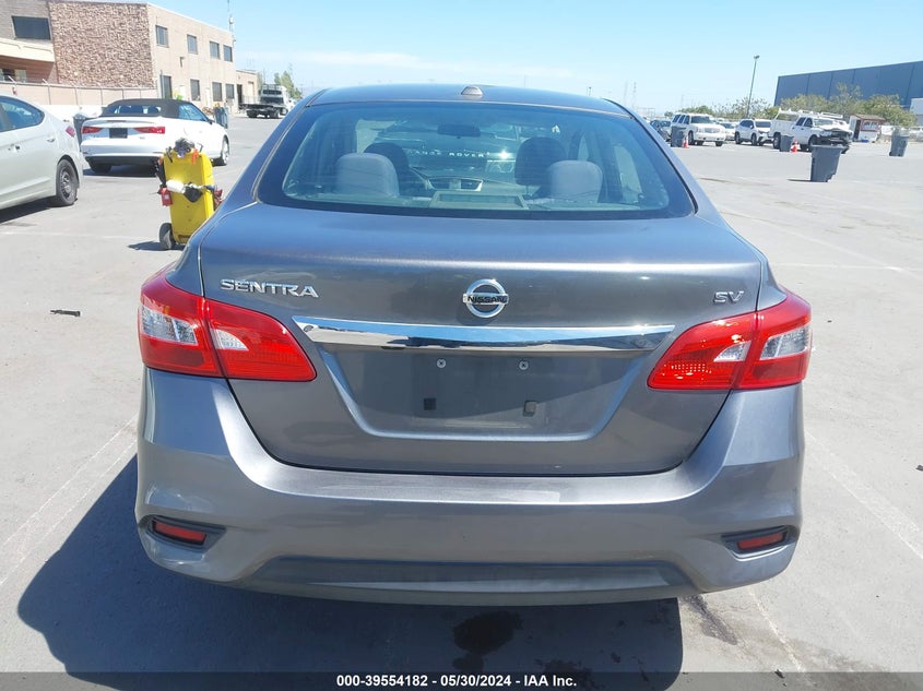 2016 Nissan Sentra Sv VIN: 3N1AB7APXGY220610 Lot: 39554182