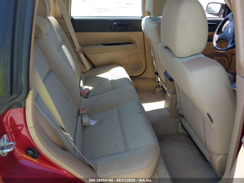 2005 Subaru Forester 2.5X VIN: JF1SG63625H753468 Lot: 39554185