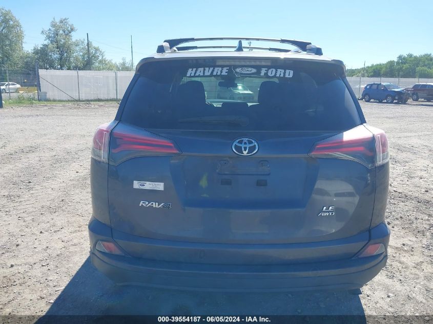2017 Toyota Rav4 Le VIN: 2T3BFREVXHW547753 Lot: 39554187