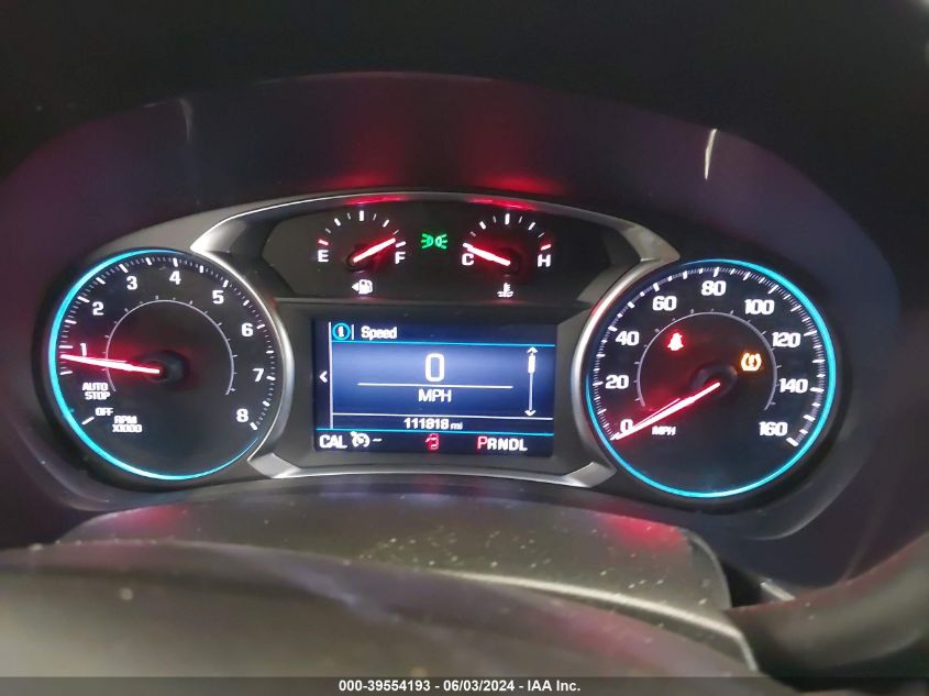 2019 Chevrolet Equinox Lt VIN: 2GNAXUEV9K6124233 Lot: 39554193