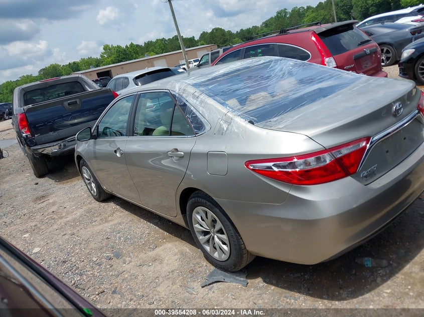 2016 Toyota Camry Le VIN: 4T1BF1FK7GU164706 Lot: 39554208