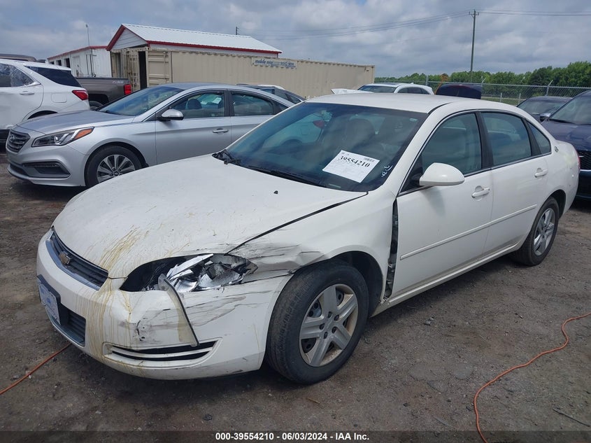 2007 CHEVROLET IMPALA VIN: 2G1WB58K679357179