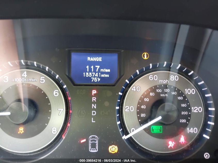 2012 Honda Odyssey Touring/Touring Elite VIN: 5FNRL5H94CB109193 Lot: 39554216