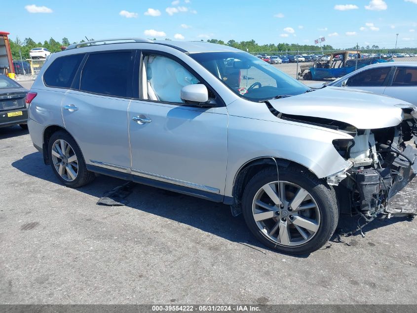 2014 Nissan Pathfinder Platinum VIN: 5N1AR2MM1EC646488 Lot: 39554222