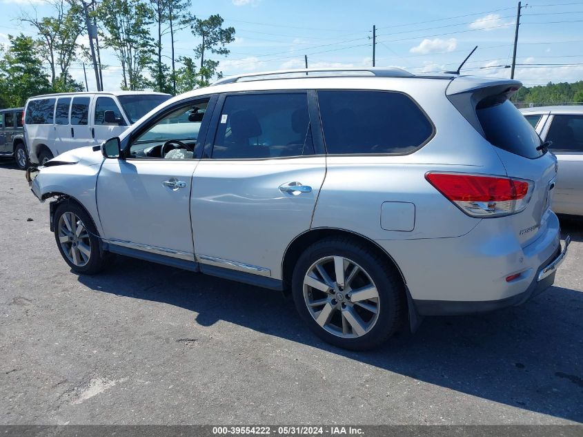 2014 Nissan Pathfinder Platinum VIN: 5N1AR2MM1EC646488 Lot: 39554222