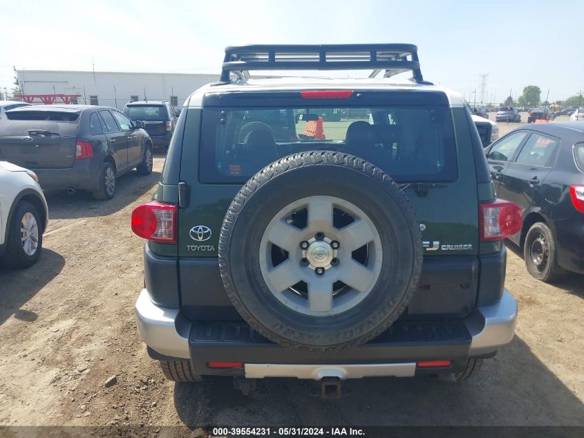 2010 Toyota Fj Cruiser VIN: JTEBU4BF8AK081854 Lot: 39554231