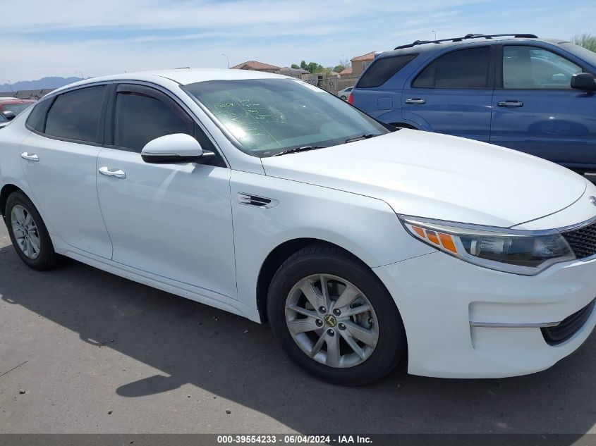 2018 Kia Optima Lx VIN: 5XXGT4L33JG182635 Lot: 39554233