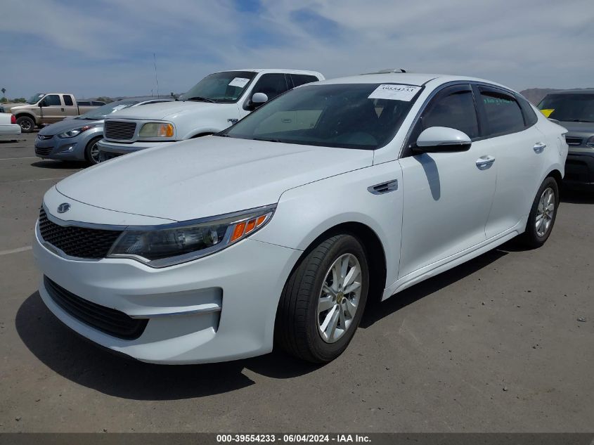 2018 Kia Optima Lx VIN: 5XXGT4L33JG182635 Lot: 39554233