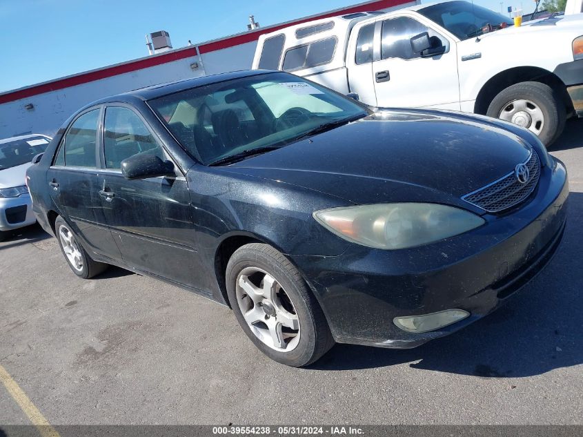 2004 Toyota Camry Se VIN: JTDBE30K240290986 Lot: 39554238