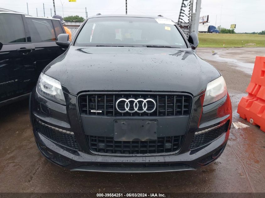 2013 Audi Q7 3.0T S Line Prestige VIN: WA1DGAFE7DD011950 Lot: 39554251