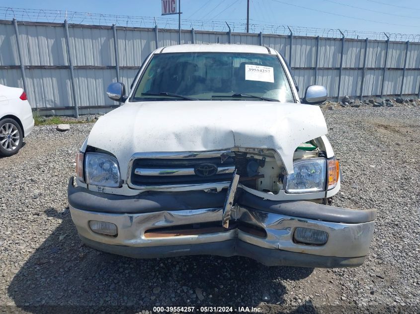 2002 Toyota Tundra Sr5 V8 VIN: 5TBRT34152S251141 Lot: 39554257