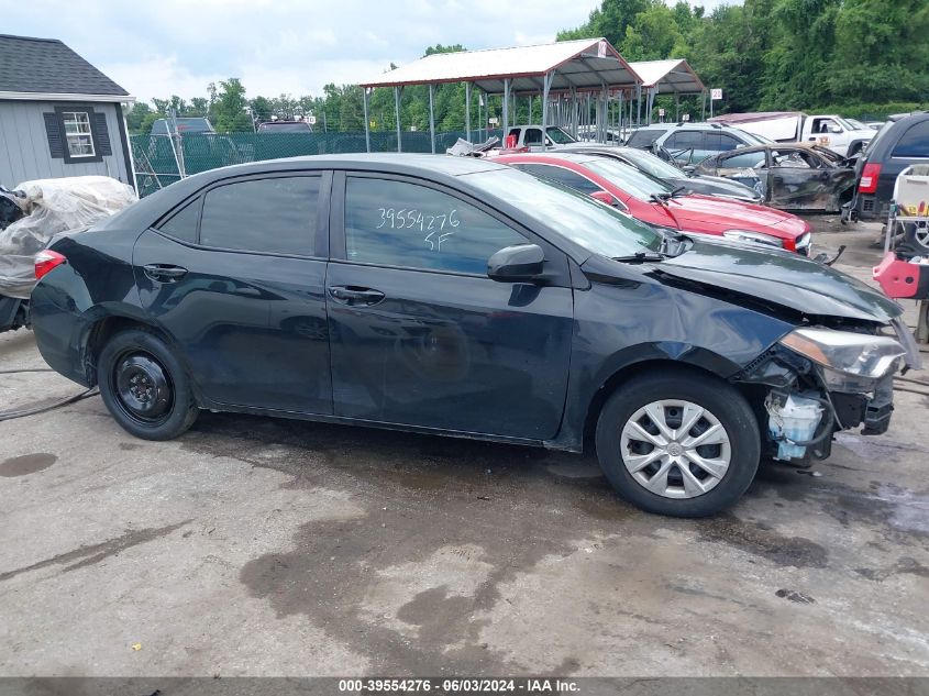 2016 Toyota Corolla L VIN: 2T1BURHE2GC715427 Lot: 39554276