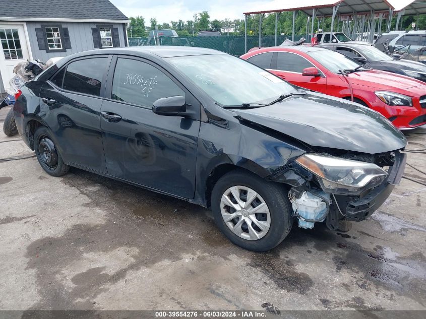 2016 Toyota Corolla L VIN: 2T1BURHE2GC715427 Lot: 39554276