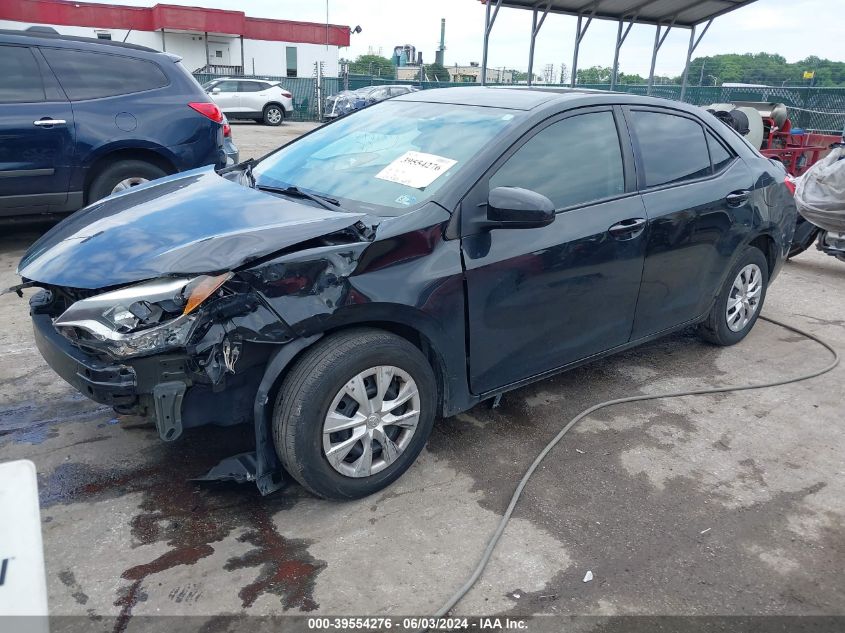 2016 Toyota Corolla L VIN: 2T1BURHE2GC715427 Lot: 39554276