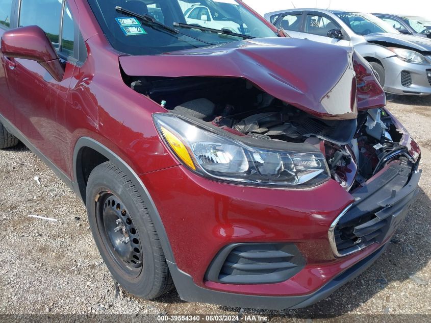 2017 Chevrolet Trax Ls VIN: 3GNCJKSB3HL276358 Lot: 39554340