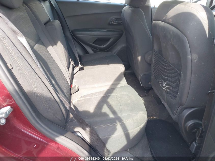 2017 Chevrolet Trax Ls VIN: 3GNCJKSB3HL276358 Lot: 39554340