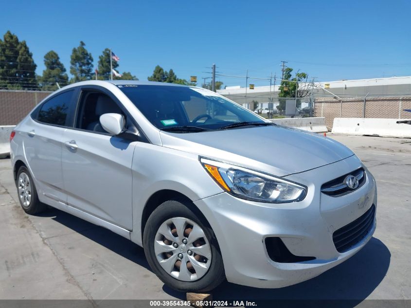 2016 Hyundai Accent Se VIN: KMHCT4AEXGU012709 Lot: 39554345