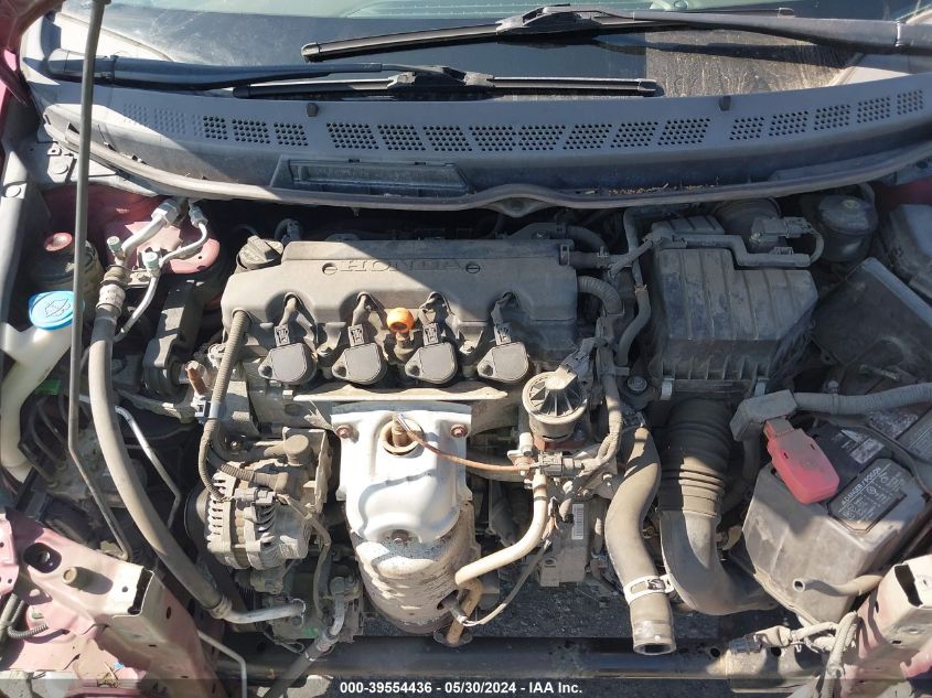 2010 Honda Civic Lx VIN: 19XFA1F56AE020651 Lot: 39554436