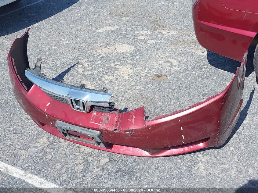 2010 Honda Civic Lx VIN: 19XFA1F56AE020651 Lot: 39554436