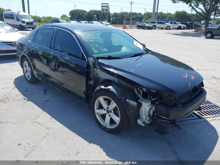 2012 Volkswagen Passat 2.5L Se VIN: 1VWBP7A35CC051886 Lot: 39554445