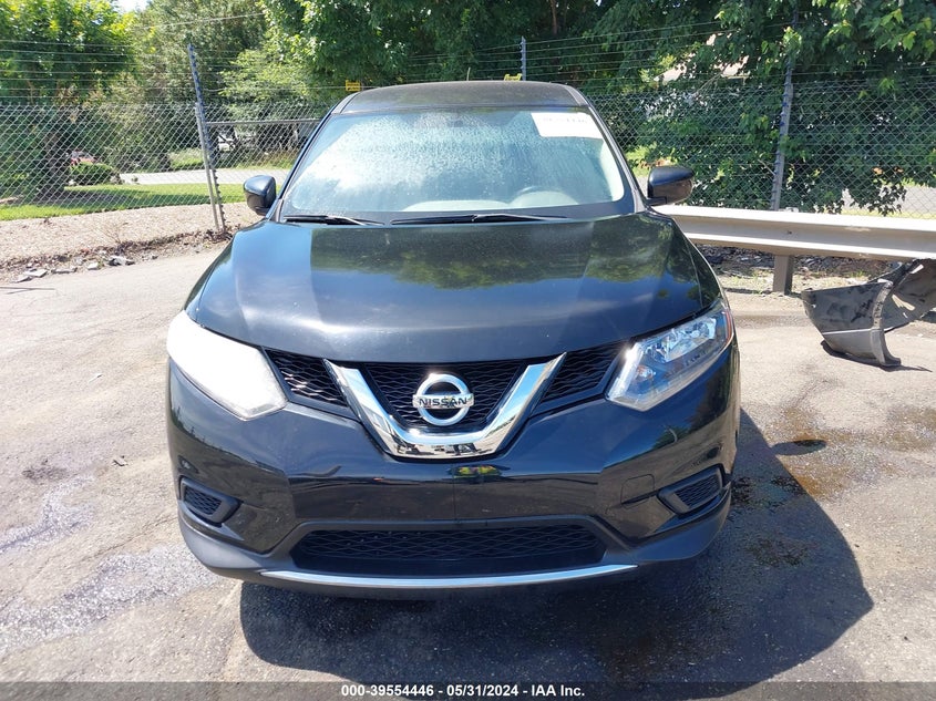 2016 Nissan Rogue S VIN: KNMAT2MT6GP621627 Lot: 39554446