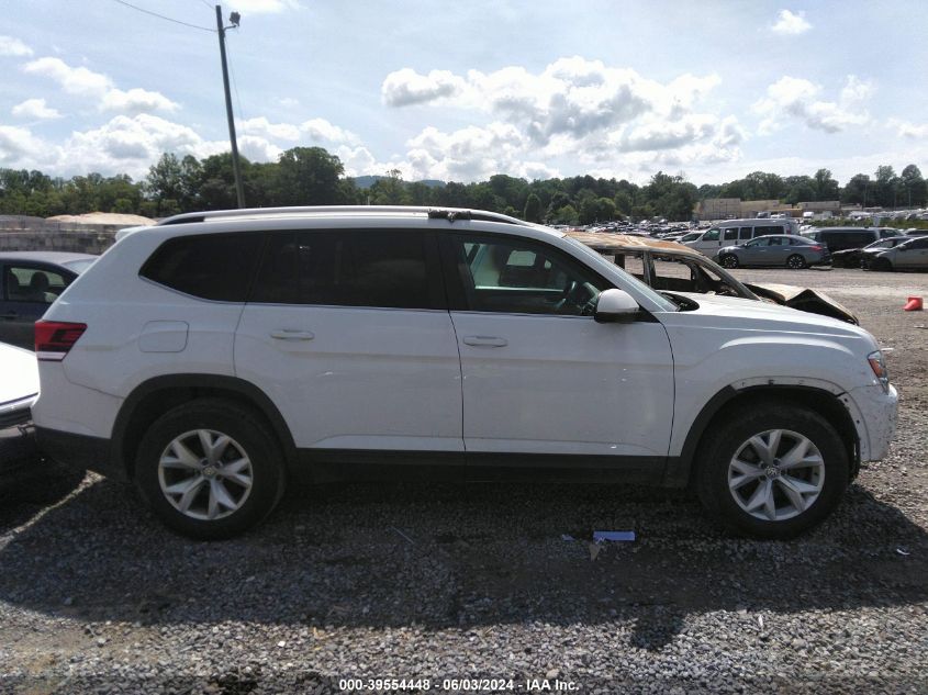 2019 Volkswagen Atlas 3.6L V6 Se VIN: 1V2LR2CA7KC533790 Lot: 39554448