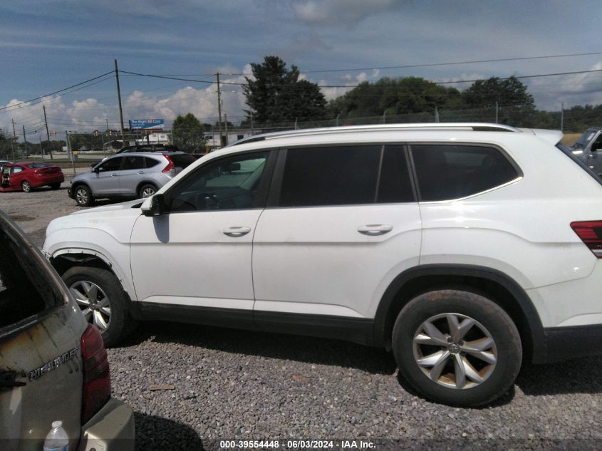 2019 Volkswagen Atlas 3.6L V6 Se VIN: 1V2LR2CA7KC533790 Lot: 39554448