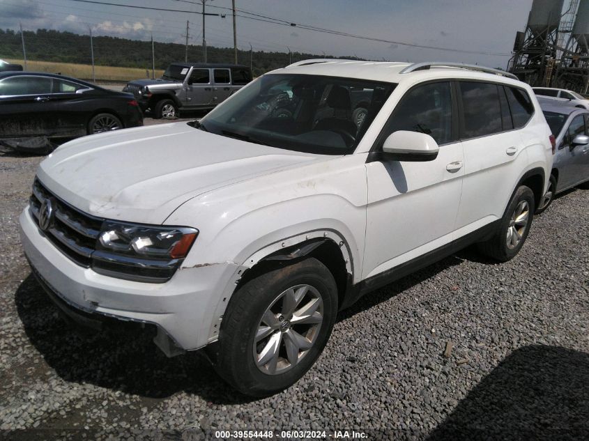 1V2LR2CA7KC533790 2019 Volkswagen Atlas 3.6L V6 Se