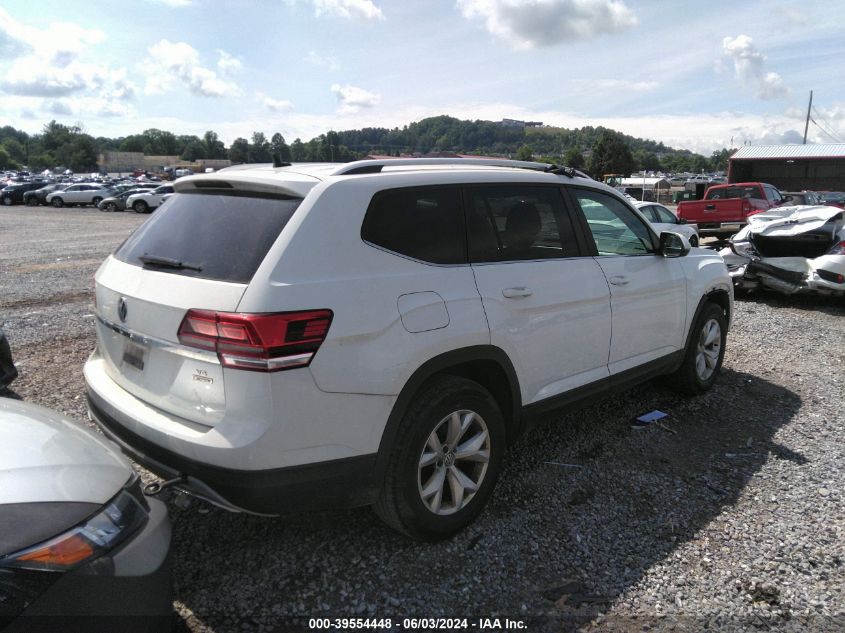 1V2LR2CA7KC533790 2019 Volkswagen Atlas 3.6L V6 Se