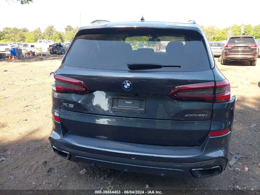 2020 BMW X5 xDrive40I VIN: 5UXCR6C01L9C56019 Lot: 39554453