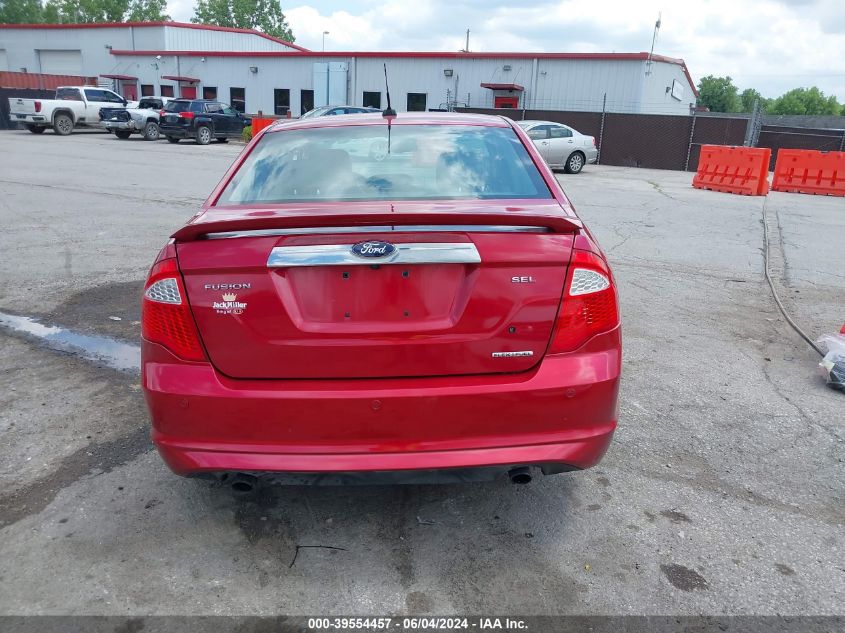 2012 Ford Fusion Sel VIN: 3FAHP0JG9CR437788 Lot: 39554457