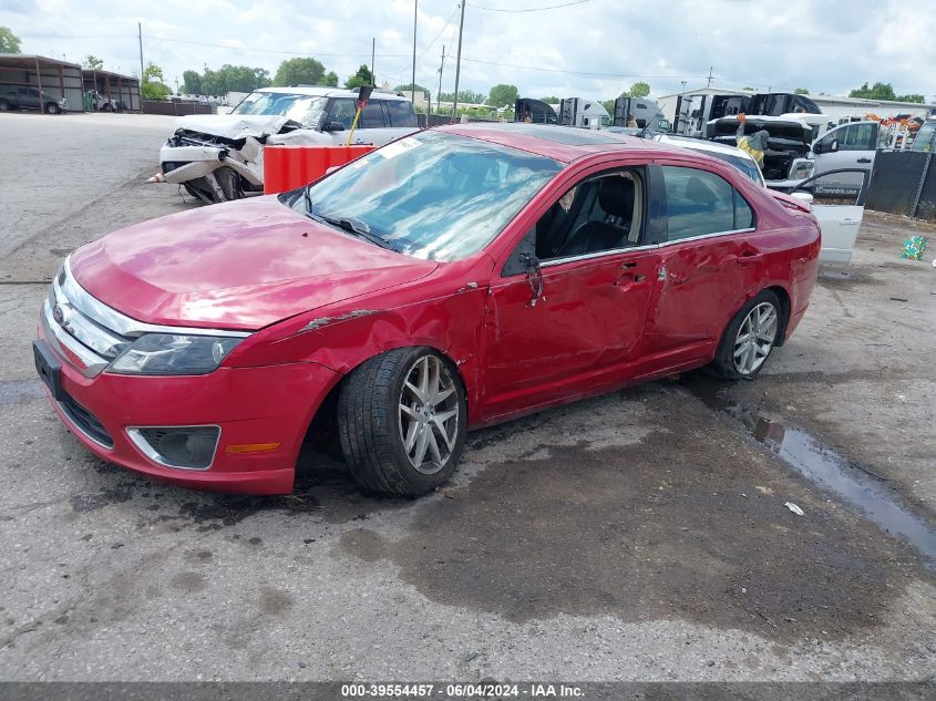 2012 Ford Fusion Sel VIN: 3FAHP0JG9CR437788 Lot: 39554457