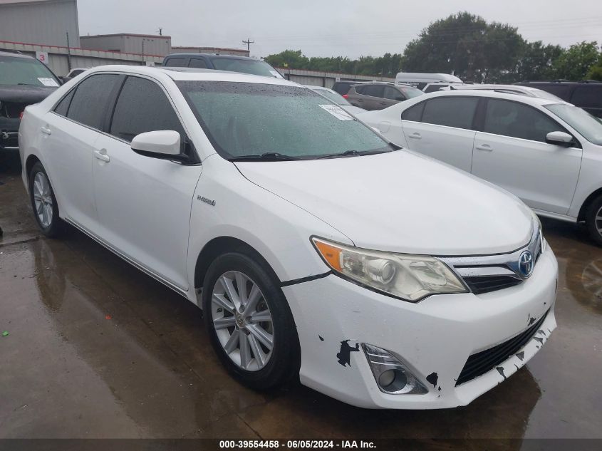 2012 Toyota Camry Hybrid Xle VIN: 4T1BD1FK4CU062568 Lot: 39554458