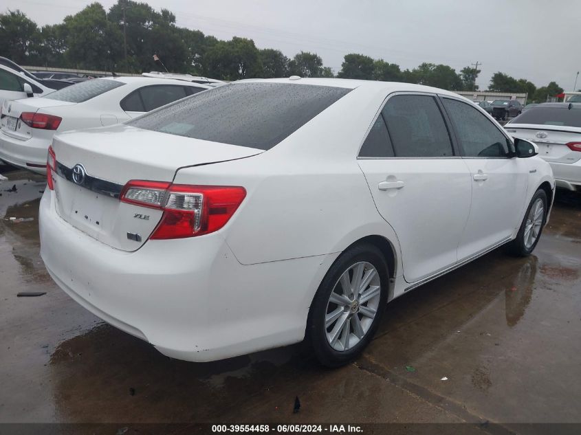 2012 Toyota Camry Hybrid Xle VIN: 4T1BD1FK4CU062568 Lot: 39554458