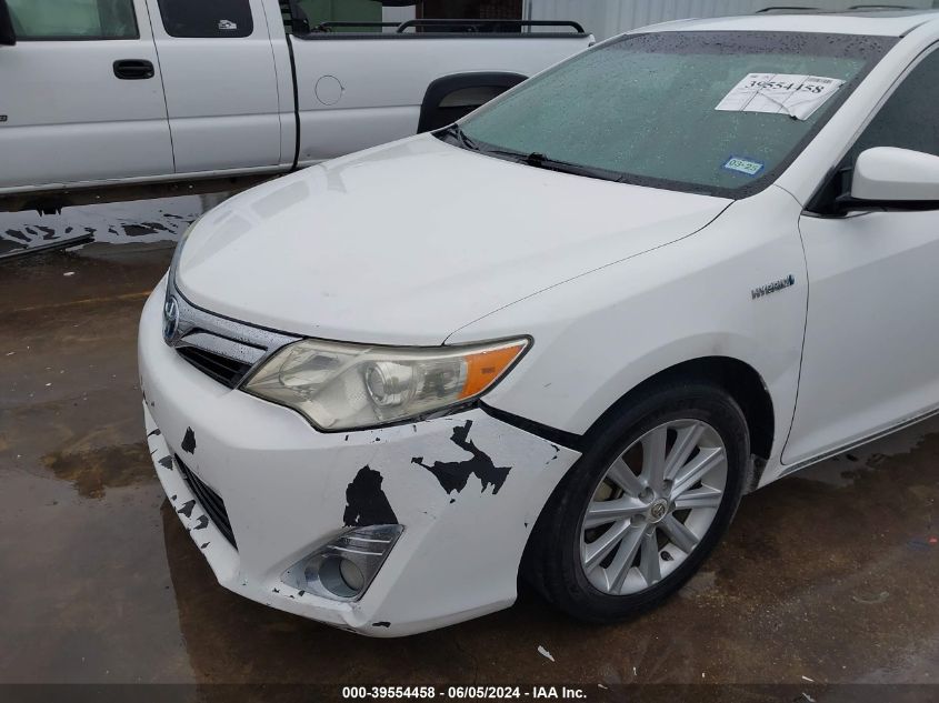 2012 Toyota Camry Hybrid Xle VIN: 4T1BD1FK4CU062568 Lot: 39554458