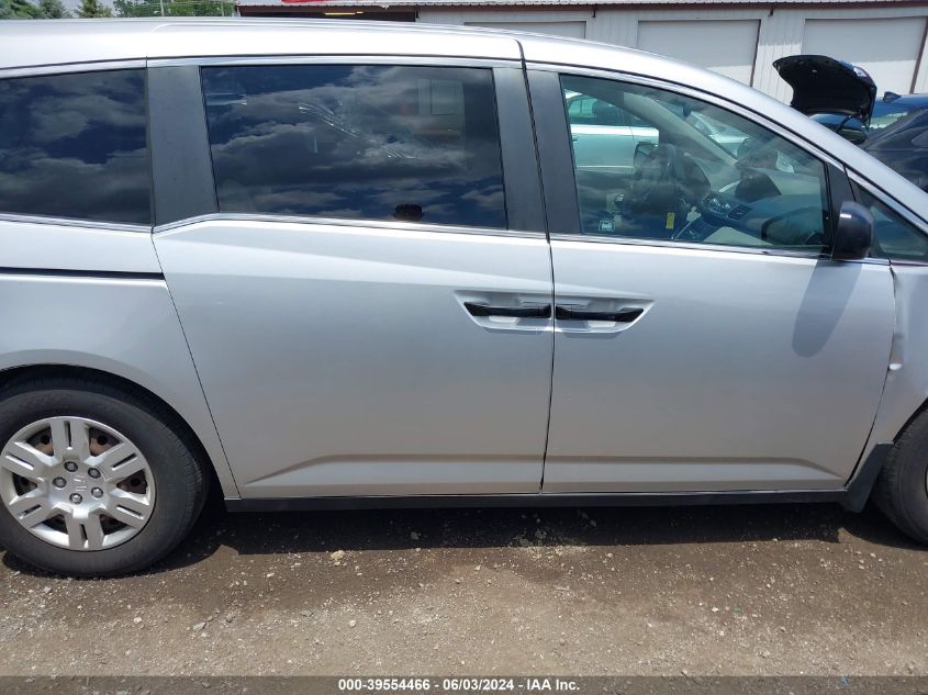 2012 Honda Odyssey Lx VIN: 5FNRL5H21CB089777 Lot: 39554466