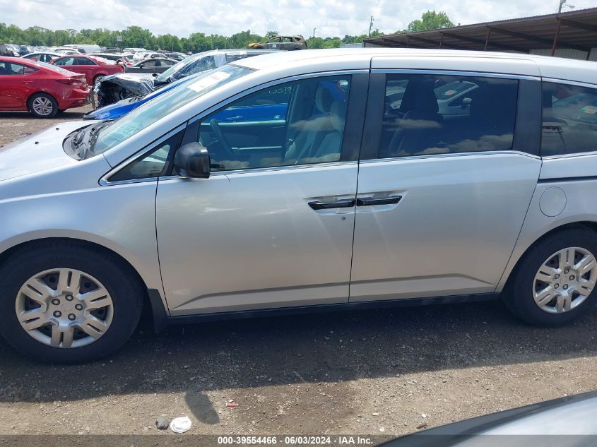 2012 Honda Odyssey Lx VIN: 5FNRL5H21CB089777 Lot: 39554466