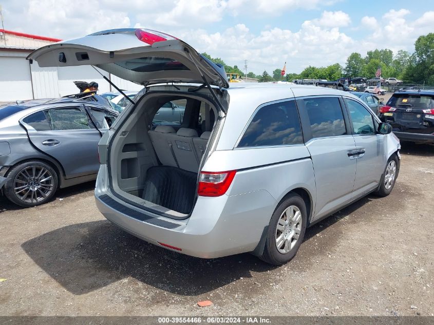 2012 Honda Odyssey Lx VIN: 5FNRL5H21CB089777 Lot: 39554466