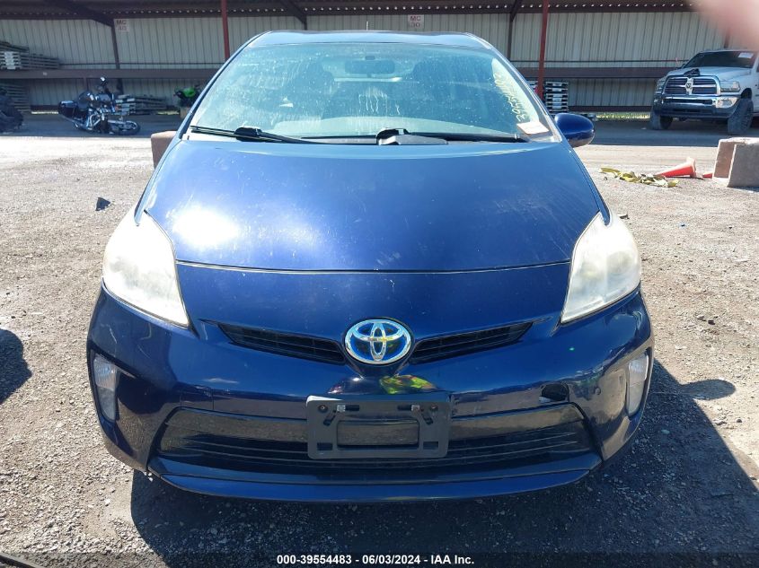 2012 Toyota Prius Two VIN: JTDKN3DU4C0336201 Lot: 39554483