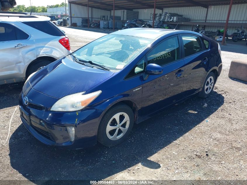 2012 Toyota Prius Two VIN: JTDKN3DU4C0336201 Lot: 39554483