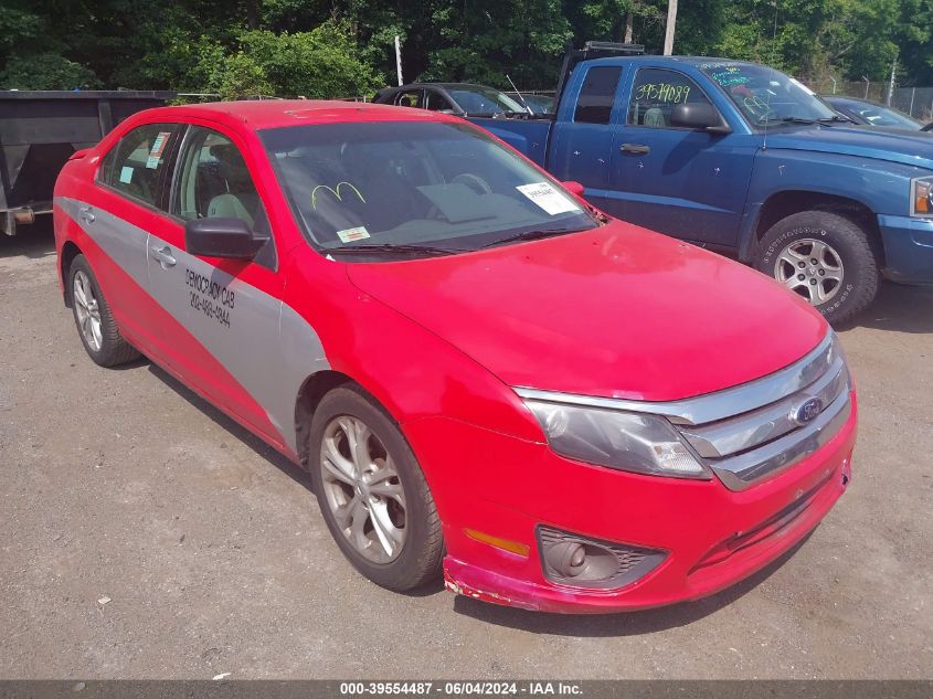 2012 Ford Fusion Se VIN: 3FAHP0HA5CR420794 Lot: 39554487