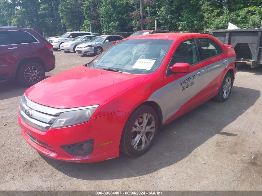 2012 Ford Fusion Se VIN: 3FAHP0HA5CR420794 Lot: 39554487