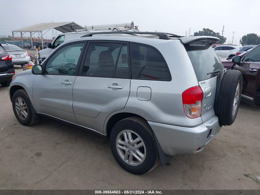 2003 Toyota Rav4 VIN: JTEHH20V230204608 Lot: 39554503