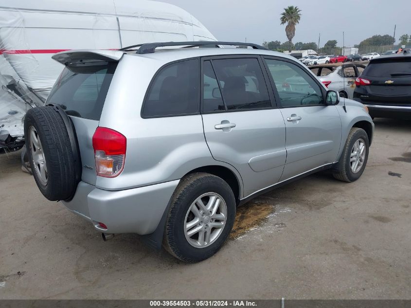 2003 Toyota Rav4 VIN: JTEHH20V230204608 Lot: 39554503